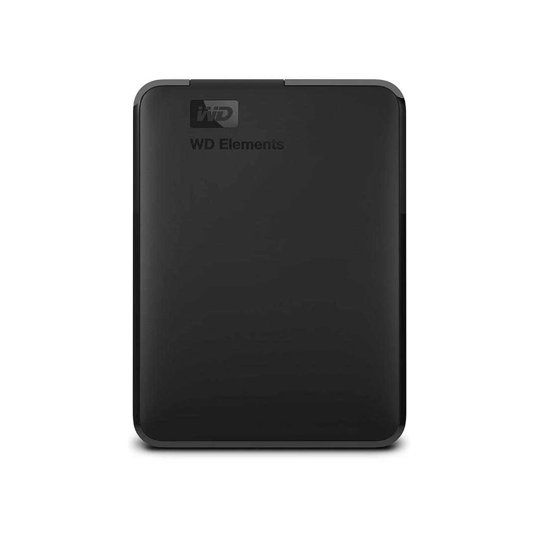 Western Digital WDBU6Y0050BBK-WESN 5TB Elements Portable External Hard Drive, USB 3.0, Compatible with PC, Mac, PS4 & Xbox