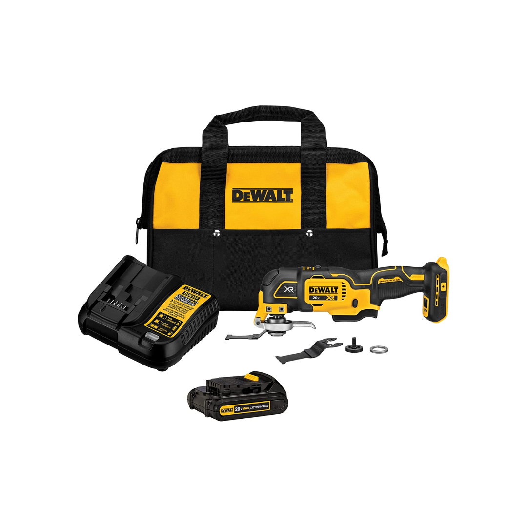 DEWALT DCS356C1 20V MAX XR Oscillating Tool Kit, 3-Speed