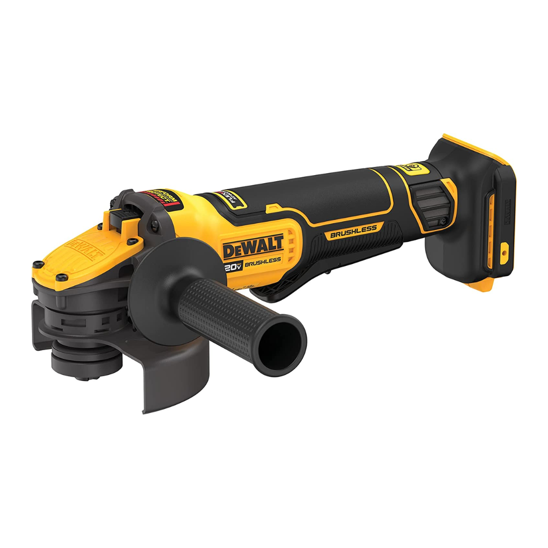 DEWALT DCG416B FLEXVOLT ADVANTAGE 20V MAX Angle Grinder, Paddle Switch, 4-1/2-Inch to 5-Inch, Tool Only