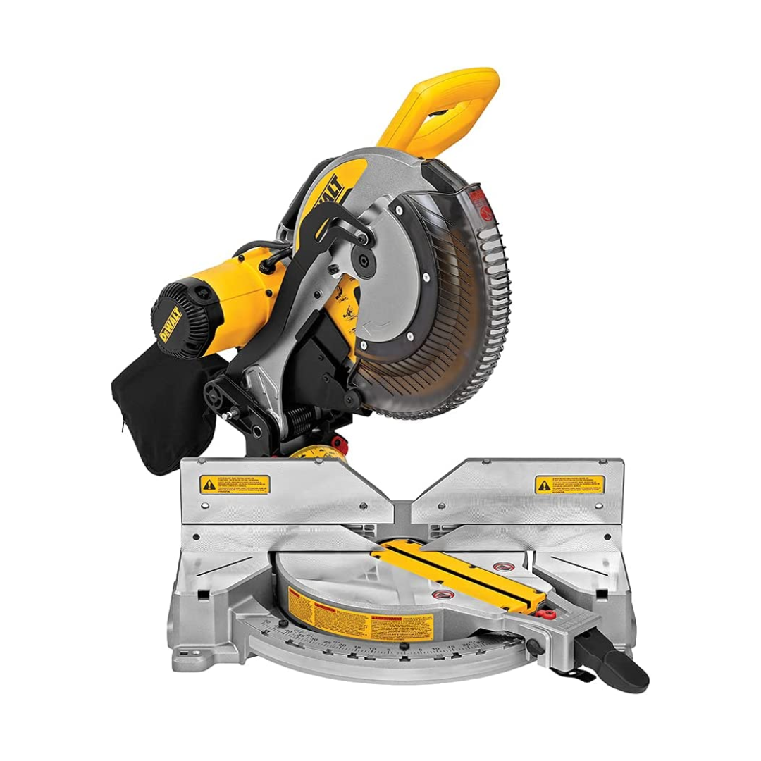 DEWALT DWS716 Miter Saw, Double-Bevel, Compound, 12-Inch, 15-Amp