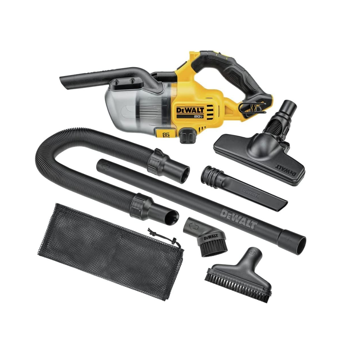 DEWALT DCV501HB 20V Vacuum, Cordless Handheld Vacuum, HEPA, Battery Not Included