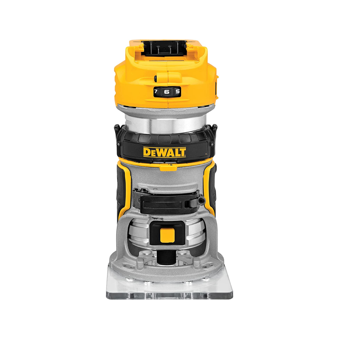 DEWALT DCW600B 20V Max XR Cordless Router, Brushless, Tool Only