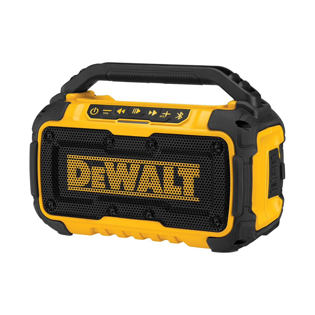 DEWALT DCR010 20V MAX Bluetooth Speaker for Jobsite, Tool Only