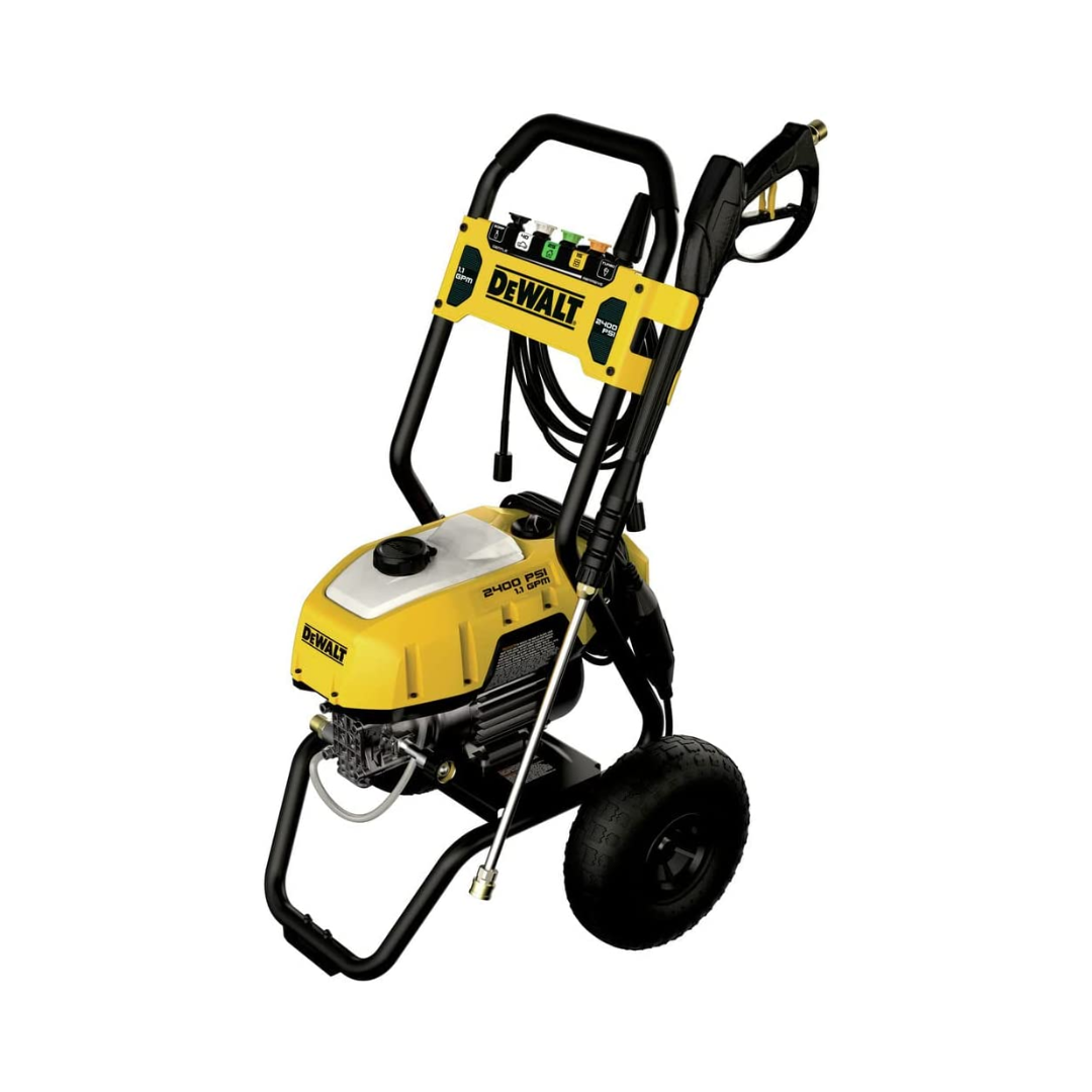 DEWALT DWPW2400 Electric Pressure Washer, Cold Water, 2400-PSI, 1.1-GPM, Corded