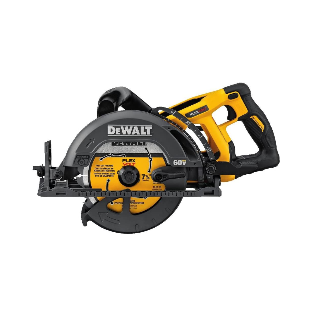 DEWALT DCS577B FLEXVOLT 60V MAX Circular Saw for Framing, 7-1/4-Inch, Tool Only