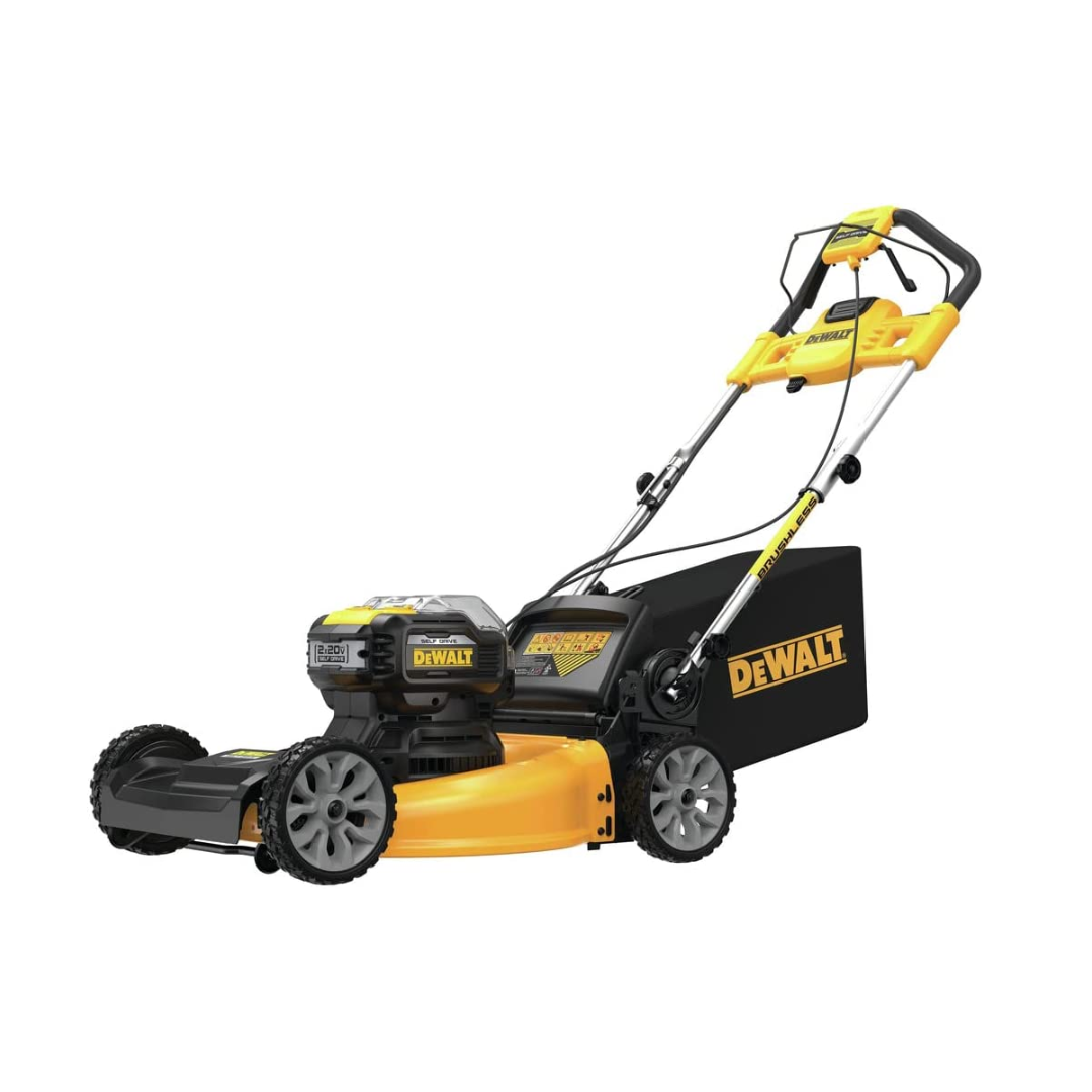 DEWALT DCMWSP244U2 2X20V MAX 21-1/2 in. Brushless Cordless FWD Self-Propelled Lawn Mower