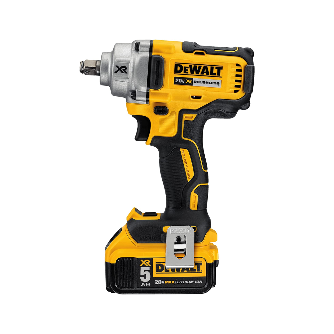 DEWALT DCF894HP2 20V MAX XR Impact Wrench Kit, Hog Ring Anvil, 1/2-Inch