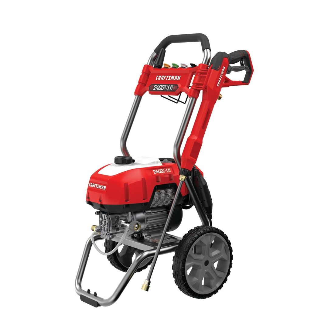 CRAFTSMAN CMEPW2400 Electric Pressure Washer, Cold Water, 2400-PSI, 1.1-GPM, Corded