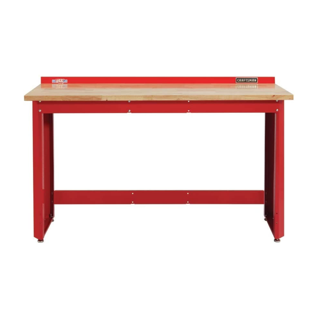 CRAFTSMAN CMST27200R 2000 Series Workbench, 6-Foot Wide with Butcher Block Top, Customizable