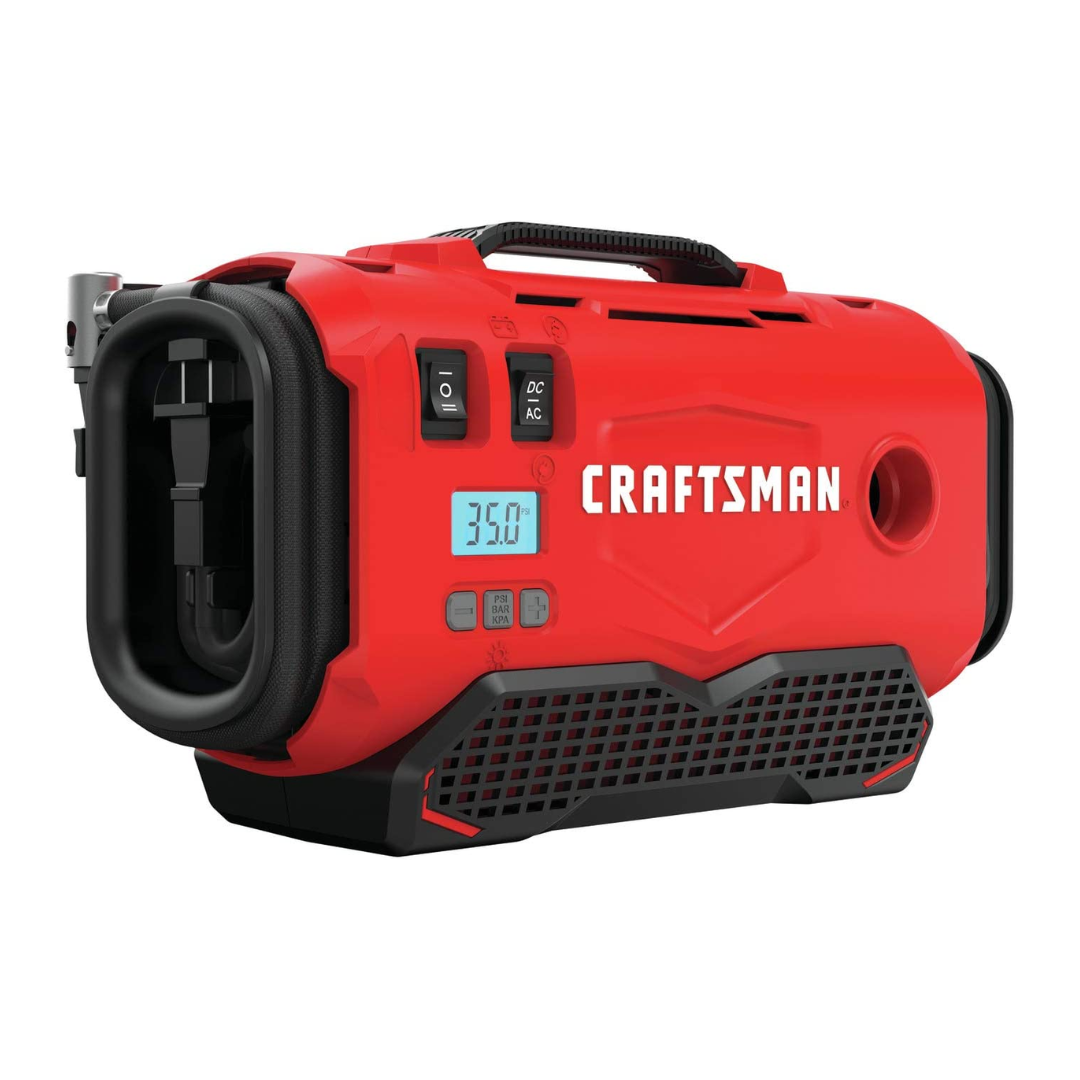 CRAFTSMAN CMCE520B V20 Inflator, Tool Only, Red
