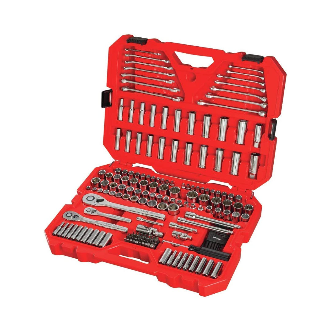 CRAFTSMAN CMMT12034 Mechanics Tool Set, SAE / Metric, 189-Piece