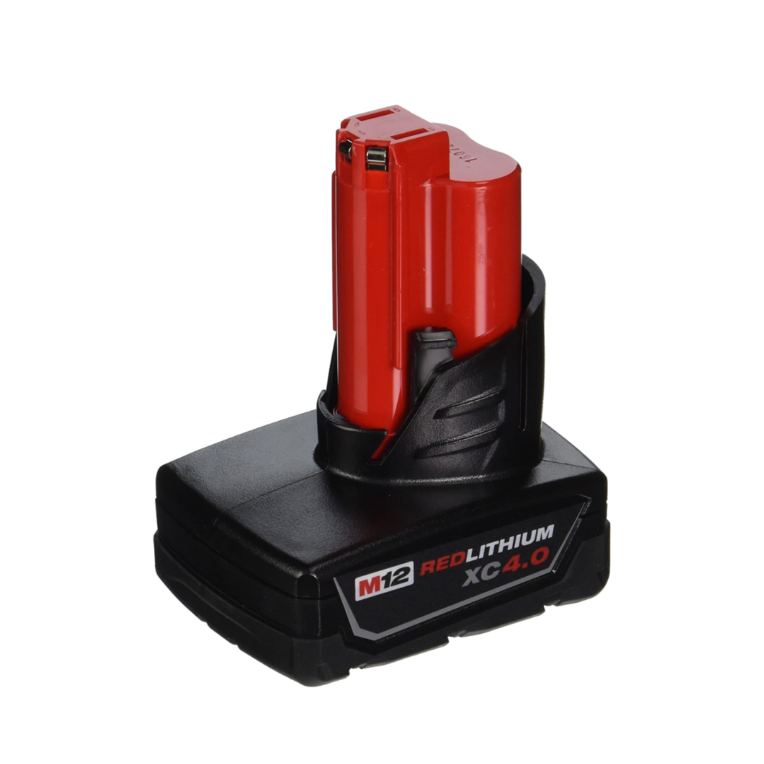 MILWAUKEE 48-11-2440 M12 REDLITHIUM XC 4.0 Extended Capacity Battery Pack