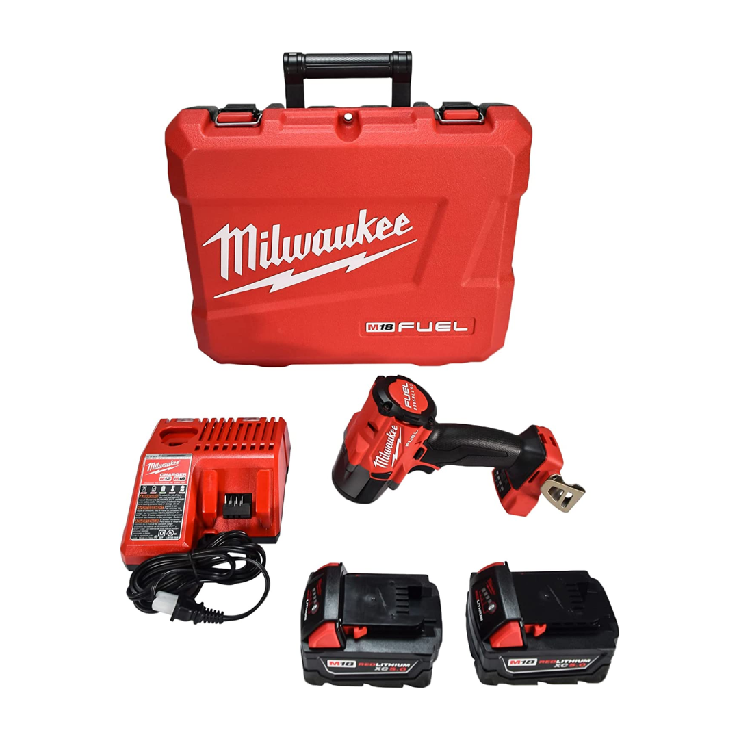 MILWAUKEE 2960-22 M18 18V Fuel 3/8" Mid-Torque Impact Wrench Kit Cordless Lithium-Ion Brushless