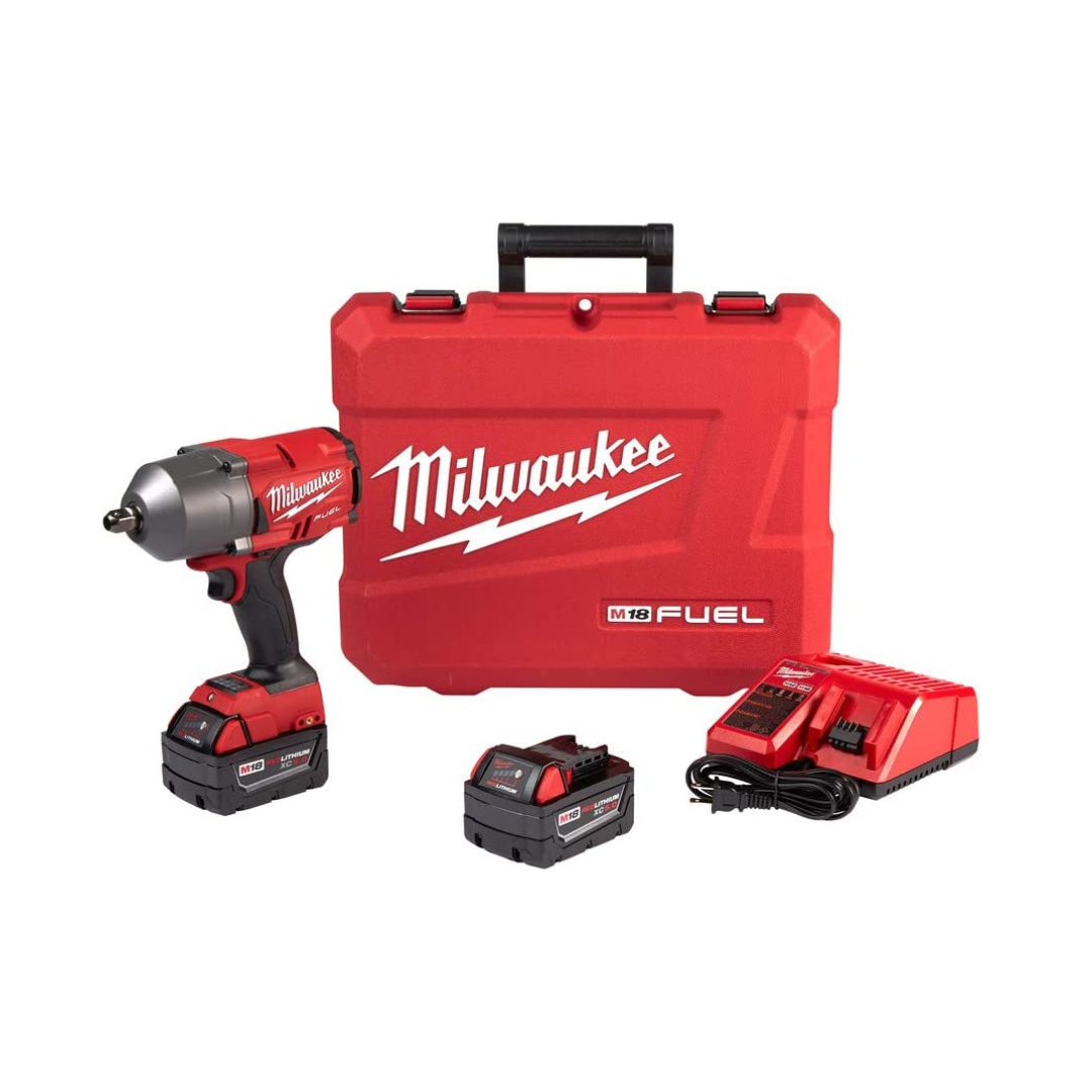 MILWAUKEE 2766-22 M18 FUEL High Torque 1/2 in. Impact Wrench, Kit