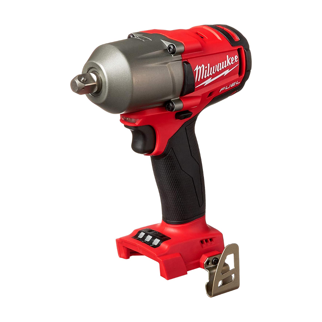 MILWAUKEE 2860-20 M18 FUEL 1/2 Inch. Mid-Torque Impact Wrench with Pin Detent, Tool Only