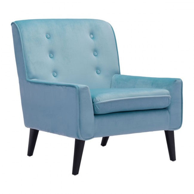 Coney Arm Chair Velvet Finish, Multiple Colors