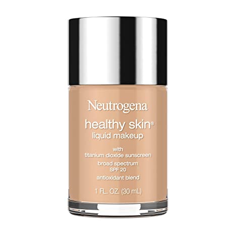 Neutrogena Healthy Skin Liquid Makeup Foundation, Broad Spectrum SPF 20 Sunscreen 1 fl. oz