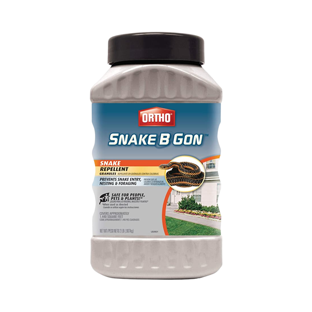 Ortho Snake B Gon Snake Repellent Granules, 2 Lbs. - Prevent Snake Entry, Nesting & Foraging