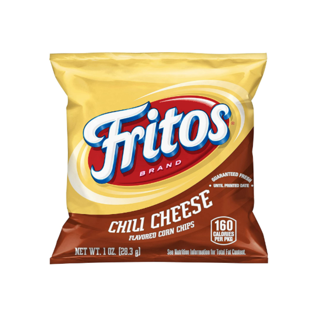 Fritos Corn Chips, Chili Cheese, 1 Ounce - Pack of 40