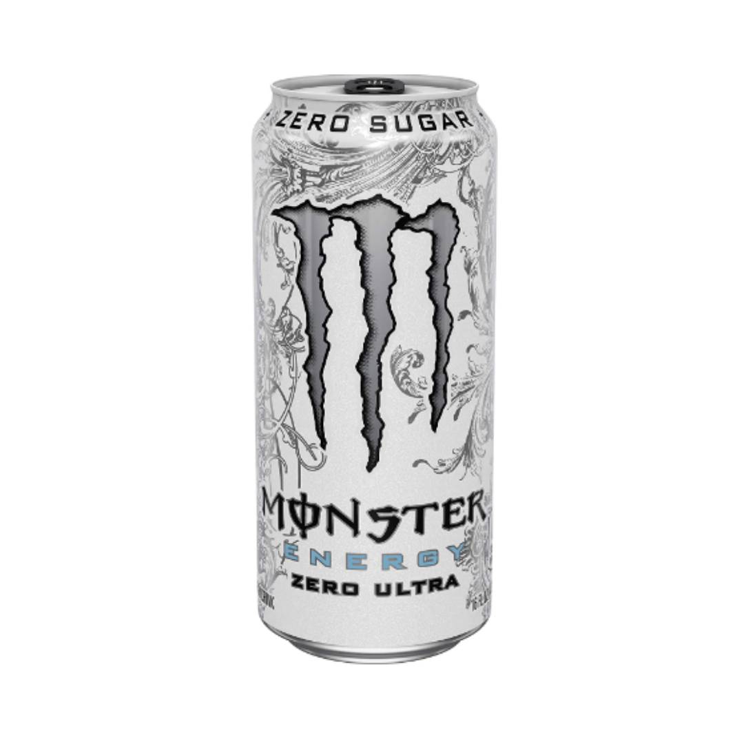 Monster Energy Zero Ultra, Sugar Free Energy Drink 16 Ounce - Pack of ...