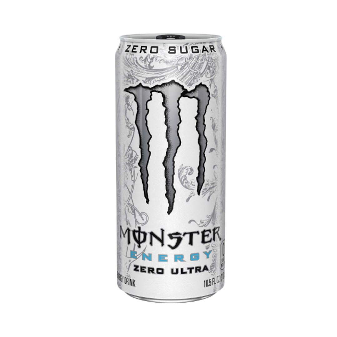 Monster Energy Zero Ultra, Sugar Free Energy Drink 10.5 Ounce - Pack of 12