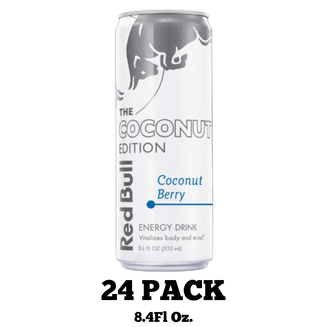 Red Bull Energy Drink, Coconut Berry, 8.4 Ounce - Pack of 24