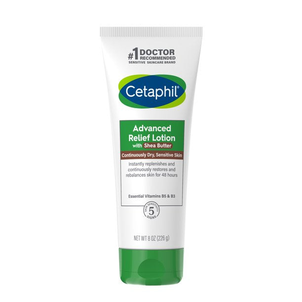 Cetaphil Advanced Relief Lotion, 8 Oz - With Shea Butter