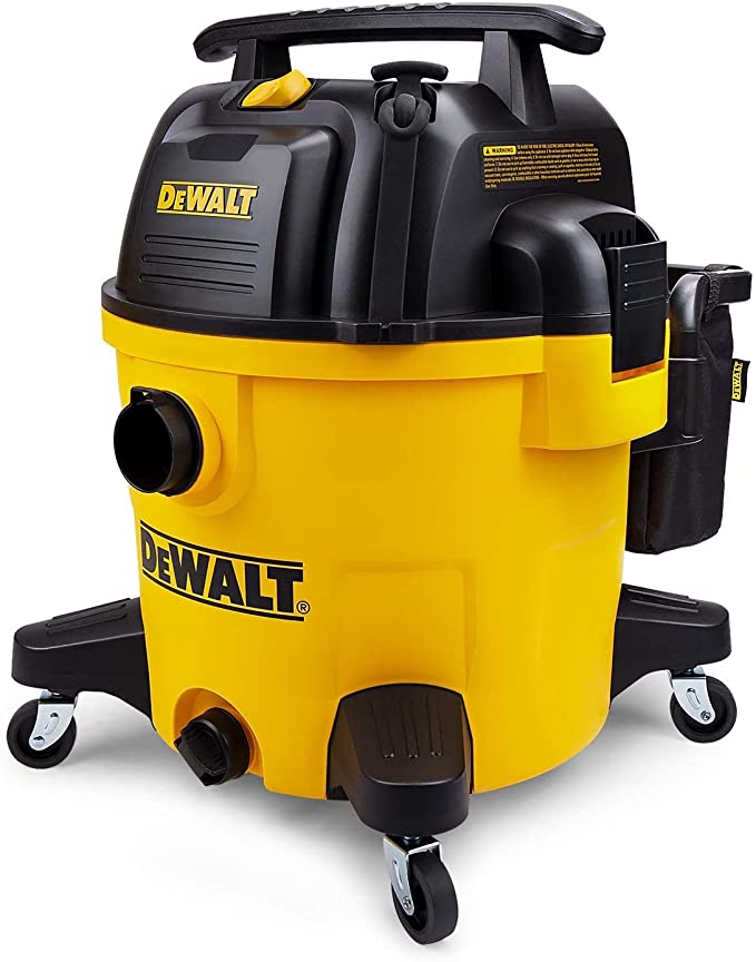 DeWALT DXV10P 10 Gallon Poly Wet-Dry Vacuum, Yellow