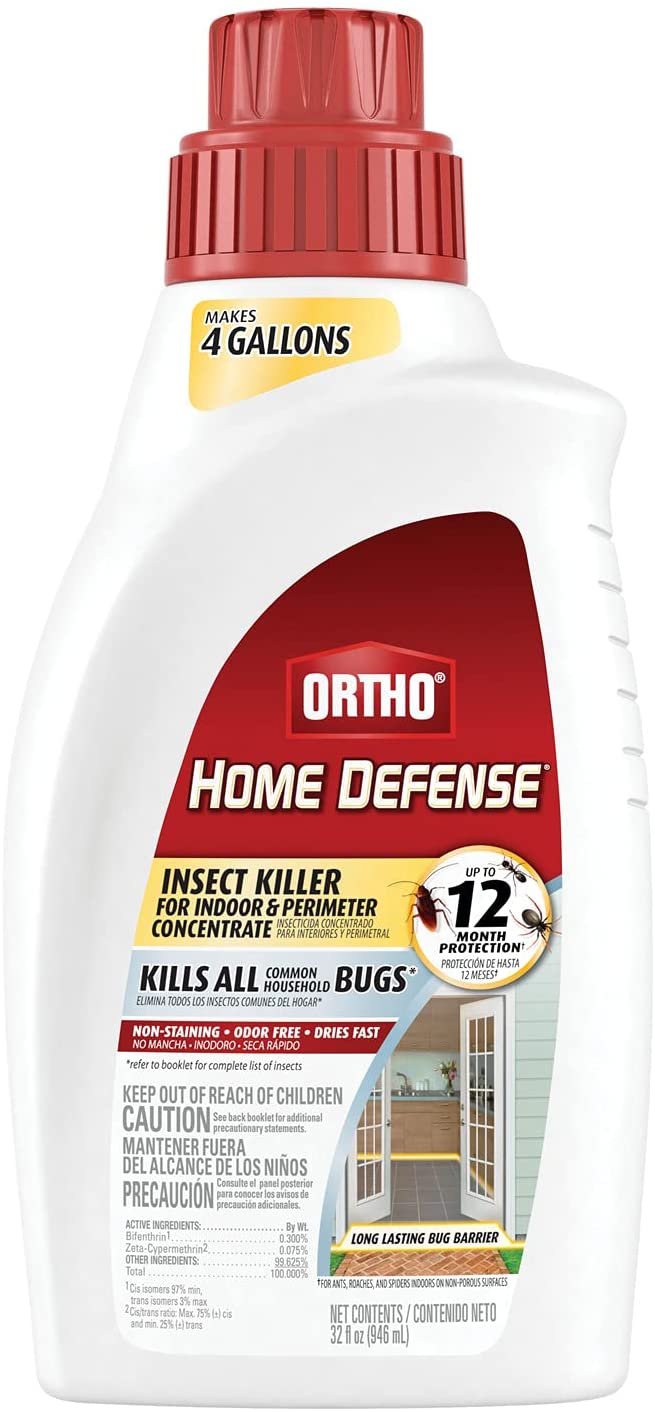 Ortho Home Defense Insect Killer for Indoor and Perimeter Concentrate, 32 Oz