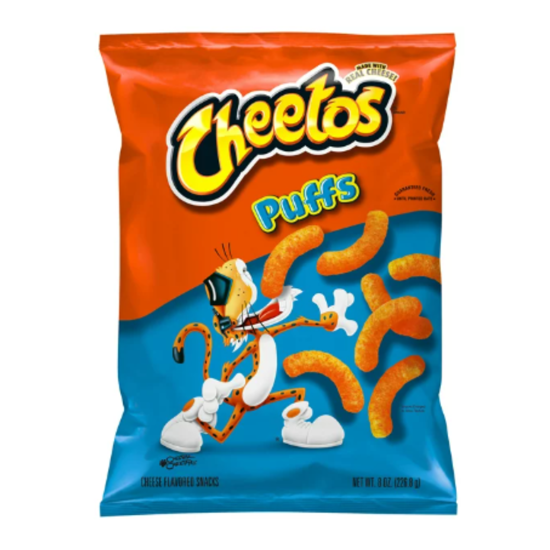 Cheetos Puff Cheese Flavored Snack, 8 Ounce