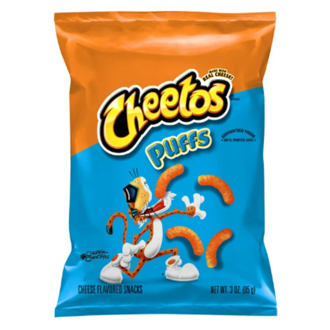 Cheetos Puffs Cheese Flavored Snacks, 3 Ounce
