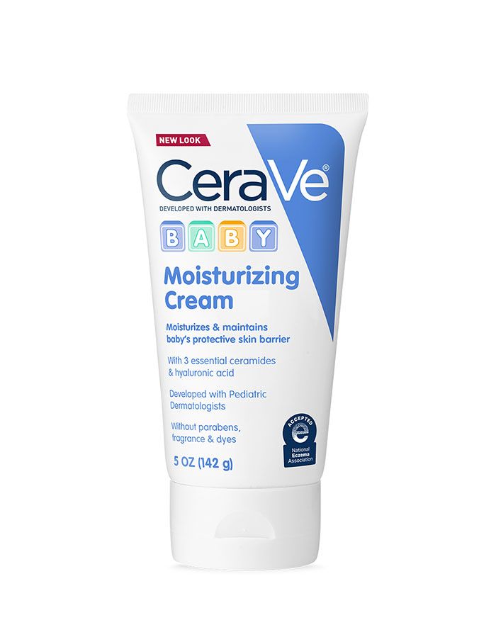CeraVe Baby Moisturizing Cream, 5 Oz - with free of parabens, phthalates, dyes and fragrance