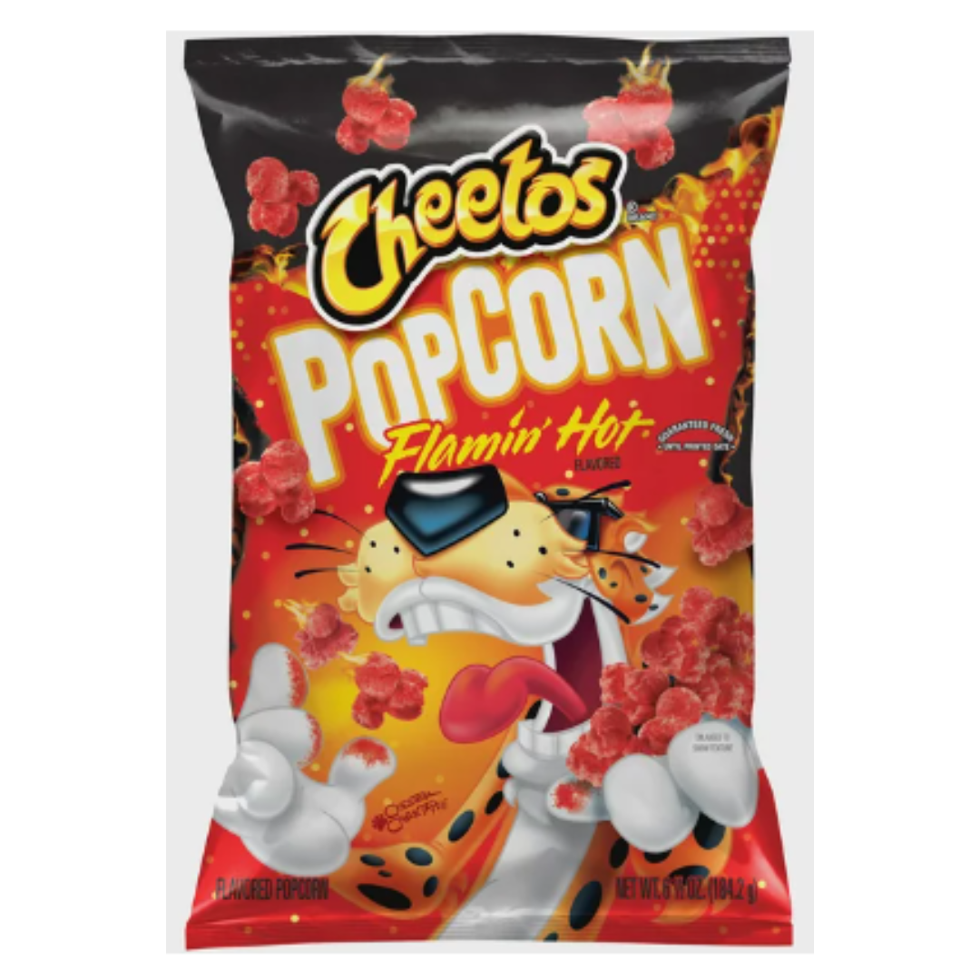 Cheetos Flamin' Hot Popcorn Flavored Snacks, 6.5 Ounce