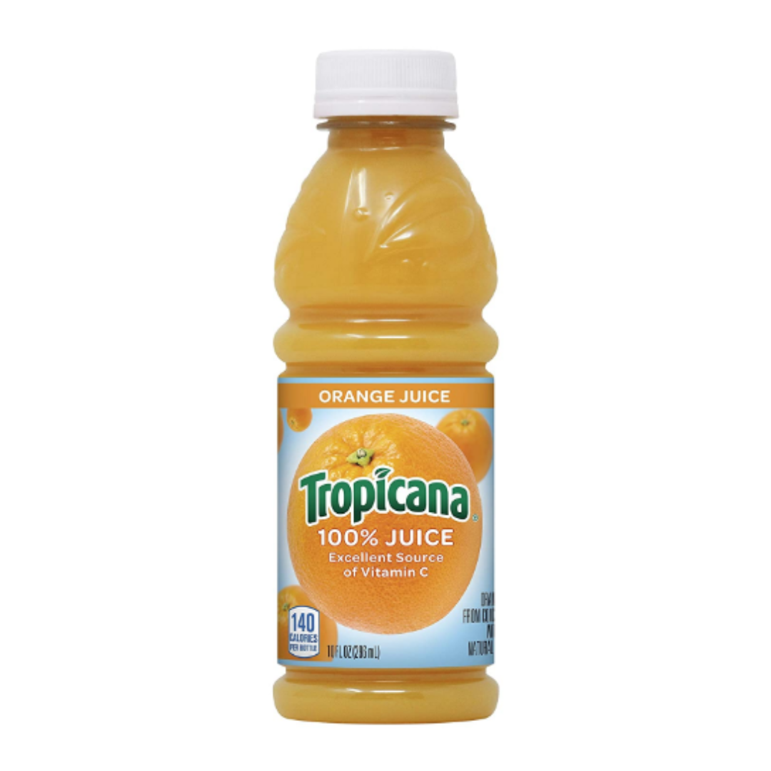 Tropicana Orange Juice, 10 Ounce - Pack of 24