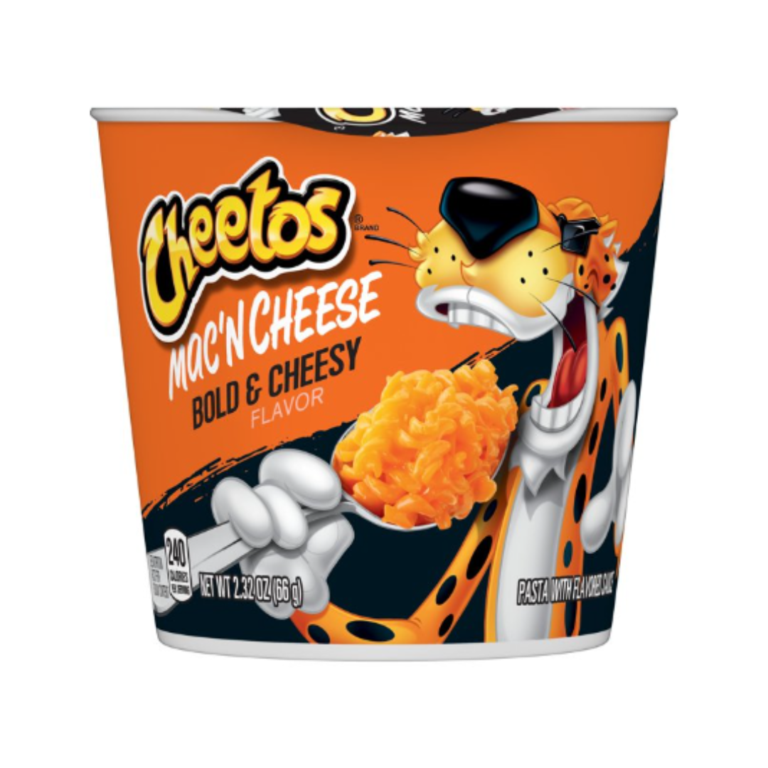 Cheetos Mac'n Cheese, Bold & Cheesy Flavored Sauce, 2.32 Ounce