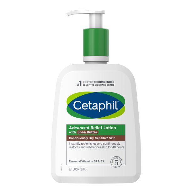 Cetaphil Advanced Relief Lotion, 16 Oz - With Shea Butter
