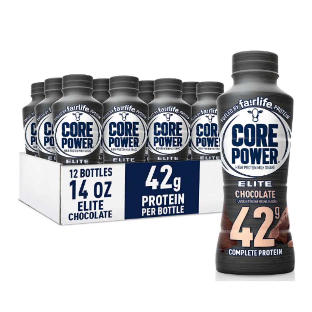 Fairlife Core Power Elite High Protein Shake, Chocolate 14 Ounce - Pack of 12