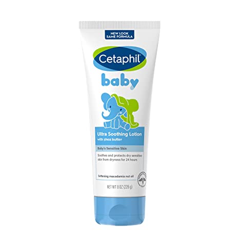 Cetaphil Baby Ultra Soothing Lotion with Shea Butter Moisturize and Soothe Dry Skin - 8oz