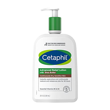 Cetaphil Advanced Relief Lotion, 20 Oz - With Shea Butter