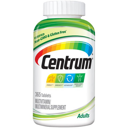 Centrum Adult Multivitamins, Multivitamin/Multimineral Supplement with Antioxidants, Zinc and B Vitamins - 365 Count