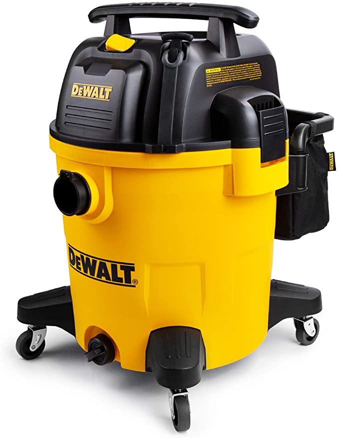 DeWALT DXV12P 12 Gallon Poly Wet-Dry Vacuum, Yellow