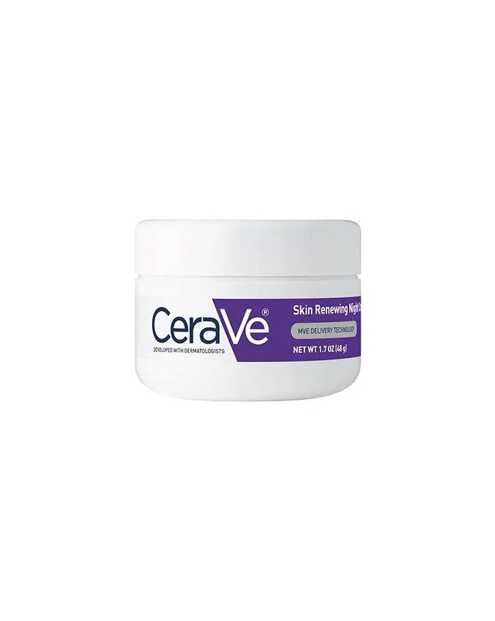 CeraVe Skin Renewing Night Cream, MVE Delivery Technology, 1.7 fl Oz