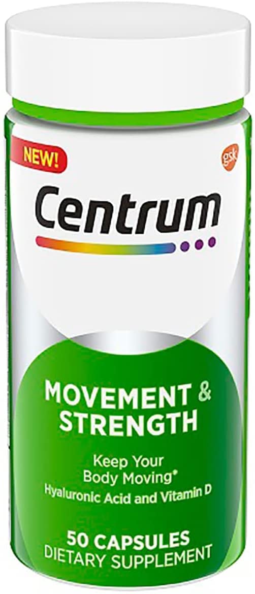 Centrum Movement & Strength Capsule, 50 Count