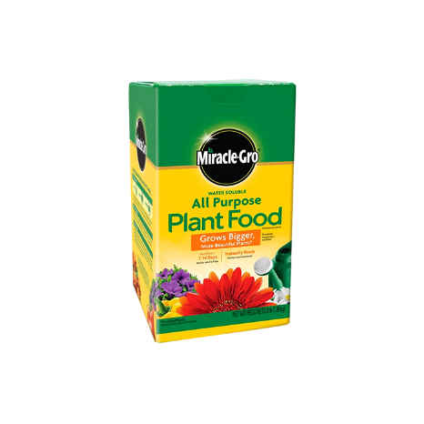 Miracle-Gro Water Soluble All Purpose Plant Food, 3 lb. (1.36 kg)