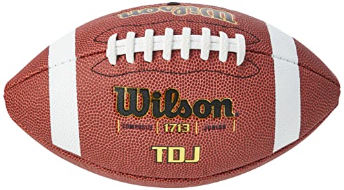 WILSON TDJ Composite Football - Junior, Brown