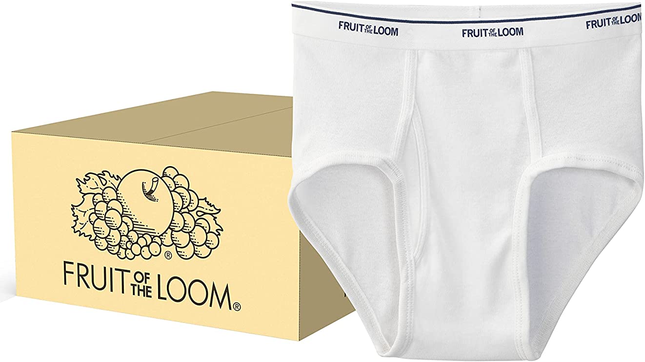 Fruit of the Loom Men's Tag-Free Cotton Briefs, Classic