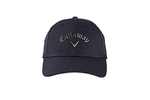 Callaway Golf 2022 Liquid Metal Adjustable Hat, Adjustable Size, Navy/Gun Metal Color