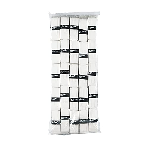 WILSON Tennis Pro Overgrip - 100 Pack White