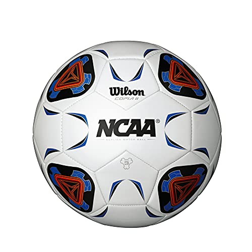 WILSON NCAA Copia II Soccer Ball, White - Size 3 (WTE9410ID03)