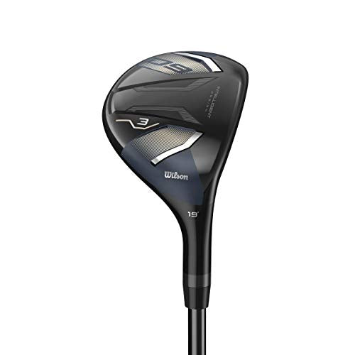 Wilson Staff D9 Hybrid 2 Golf Club - Men's Right Hand, Standard Length Stiff Flex, 17 Degree Loft